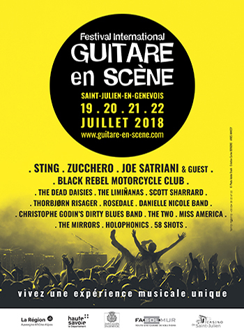 Affiche Guitare en Scène 2018