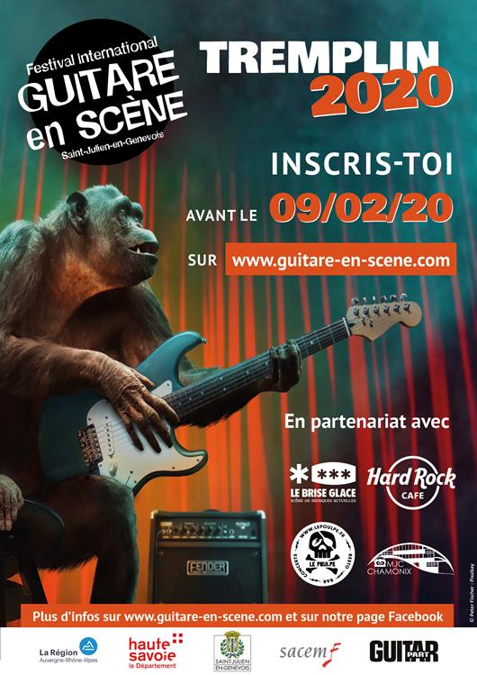 INSCRIPTIONS TREMPLIN 2020 OUVERTES !