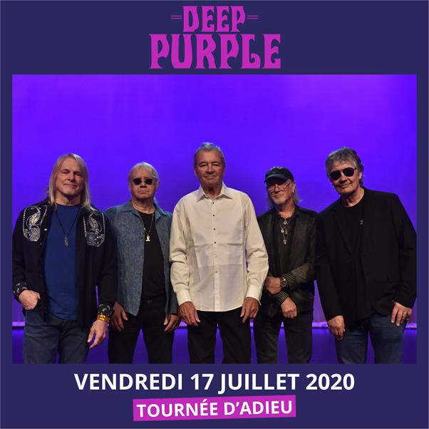 DEEP PURPLE À GUITARE EN SCÈNE 2020