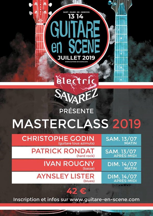 NEWS : MASTERCLASS 2019 